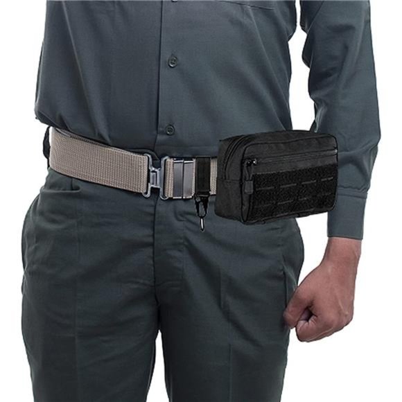 Molle Admin Pouch, EDC Utility Tool Pouch with 1*Tactical Gear Clip and 1*Patch - Picture 2 of 7